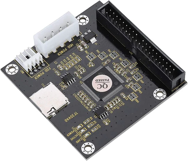 Main image of ASHATA SD to 3.5in IDE,SD/SDHC/SDXC/MMC Memory Card to IDE 40Pin Male Adapter for DOS/Linux/Windows 98SE, Me, 2000, XP and for Vista.
