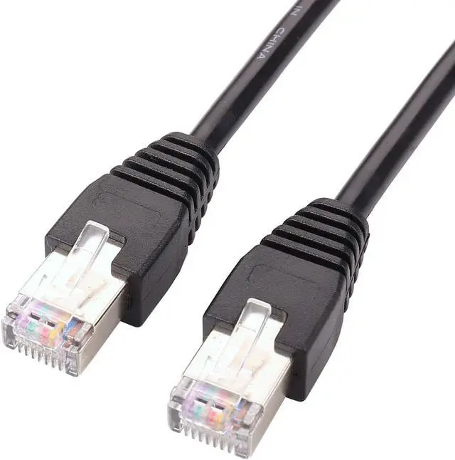 Alt view image 3 of 5 - Ethernet Extender - iGreely 2Pack RJ45 Male to Female Screw Panel Mount Cat6/Cat5e/Cat5 Ethernet LAN Network Extension Cable 2ft/60cm