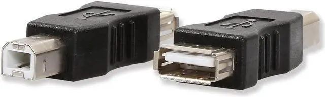 Alt view image 2 of 6 - Electop 2 Pack USB 2.0 A Female to USB B Print Male Adapter Converter