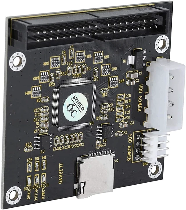 Alt view image 7 of 7 - ASHATA SD to 3.5in IDE,SD/SDHC/SDXC/MMC Memory Card to IDE 40Pin Male Adapter for DOS/Linux/Windows 98SE, Me, 2000, XP and for Vista.