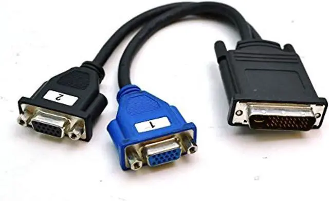Alt view image 3 of 4 - DELL 5E911 Vesa Plug And Display Dvi To Dual Vga Ycable