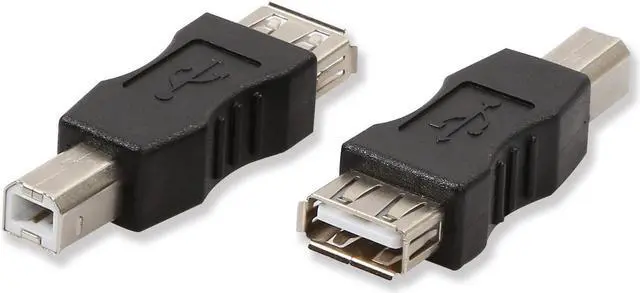 Main image of Electop 2 Pack USB 2.0 A Female to USB B Print Male Adapter Converter