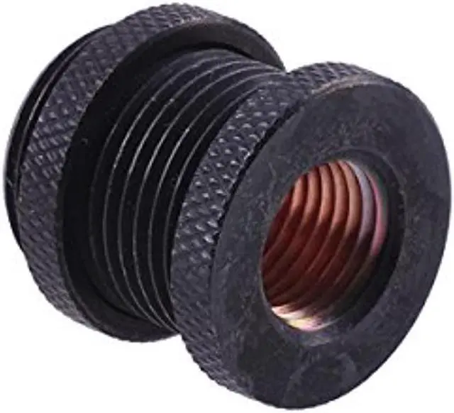 Alt view image 5 of 7 - Alphacool G1/4 Bulkhead Connector - Black (17069)