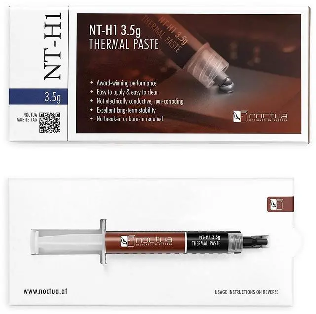 Alt view image 6 of 7 - Noctua NT-H1 3.5g, Pro-Grade Thermal Compound Paste (3.5g)