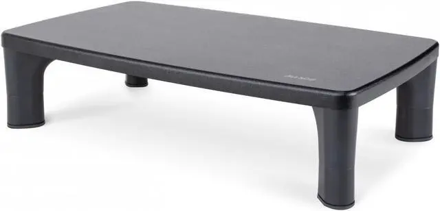 Alt view image 6 of 10 - Allsop 32190 Hi-Lo Adjustable Monitor Stand, Black