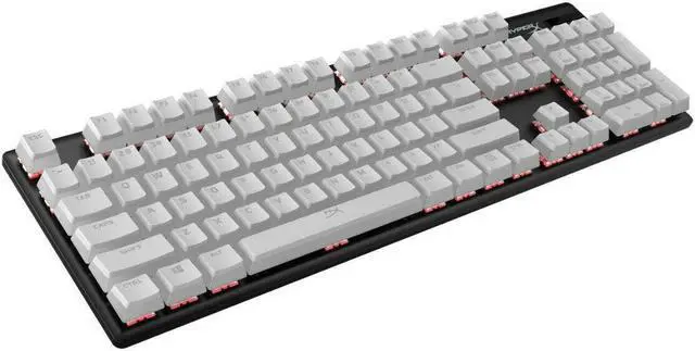 Alt view image 6 of 14 - HyperX Pudding Keycaps - Double Shot PBT Keycap Set with Translucent Layer, for Mechanical Keyboards, Full 104 Key Set, OEM Profile, English (US) Layout – White