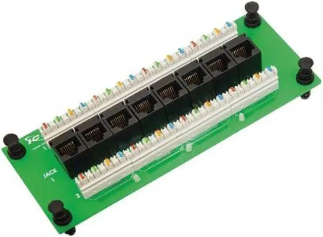 Alt view image 4 of 5 - ICC (INT'L CONN & CABLE CORP) ICRESDPB3C COMPACT MODULE,CAT6 DATA,8PORT