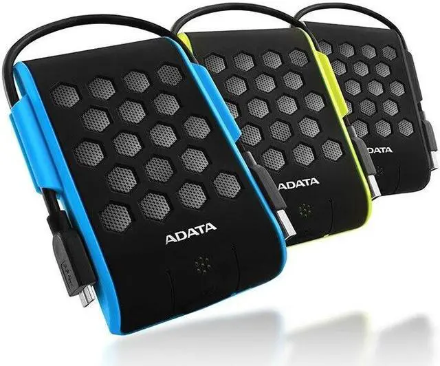 Alt view image 4 of 6 - ADATA Technology AHD720-2TU31-CBL Dashdrive Durable Hd720 2Tb Usb 3.1 External Hard Drive