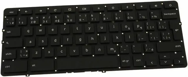 Alt view image 4 of 6 - New French English Dell OEM Chromebook 13 7310 Laptop Keyboard 7XHY9