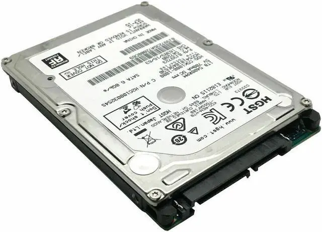 Alt view image 2 of 2 - HGST CinemaStar 5K1000 HCC541010A9E630 5400 RPM 32MB Cache SATA 6.0Gb/s 2.5" Internal Drive Kit