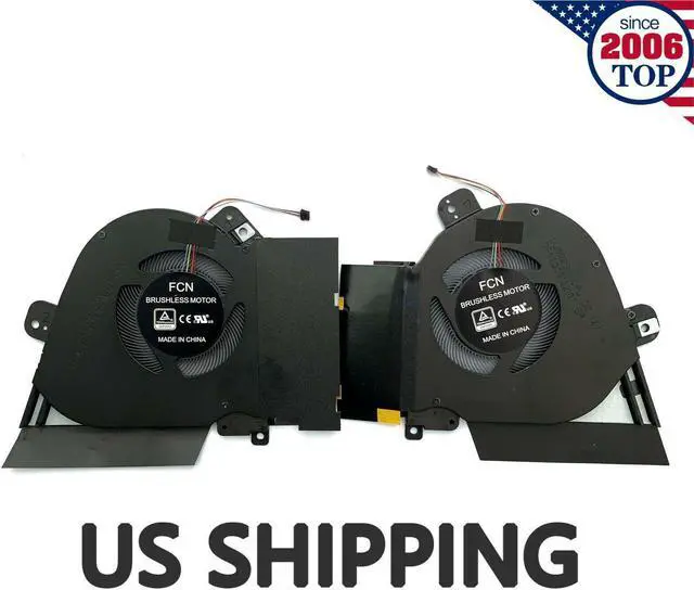 Main image of Gpu and Cpu cooling fan for ASUS ROG Zephyrus GU502GW GU502DU GU502GV 12V voltage 1A