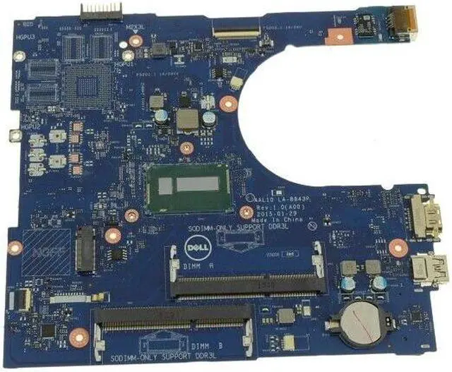 Alt view image 4 of 9 - Dell OEM Inspiron 5758 15 5558 14 5458 System Board  Motherboard XCFXD