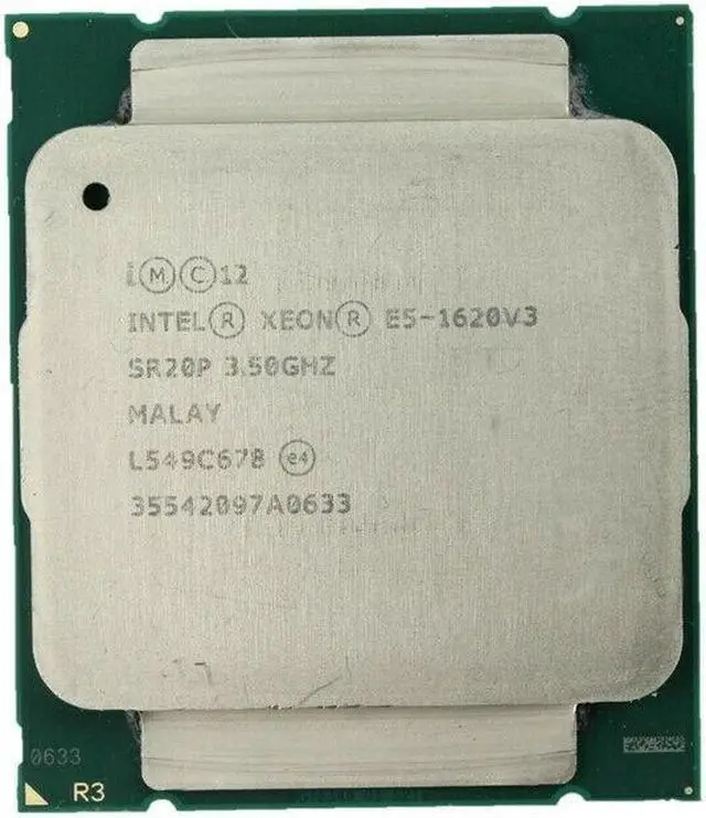 Alt view image 5 of 8 - INTEL Sr20P  Xeon Quad Core E51620V3 3.50Ghz 10Mb Smart Cache Socket Fclga20113 22Nm 140W Processor Only-Sr20P