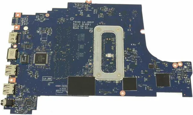 Alt view image 6 of 8 - Dell OEM Inspiron 5593 Motherboard System Board Core i7 Motherboard PTGYC
