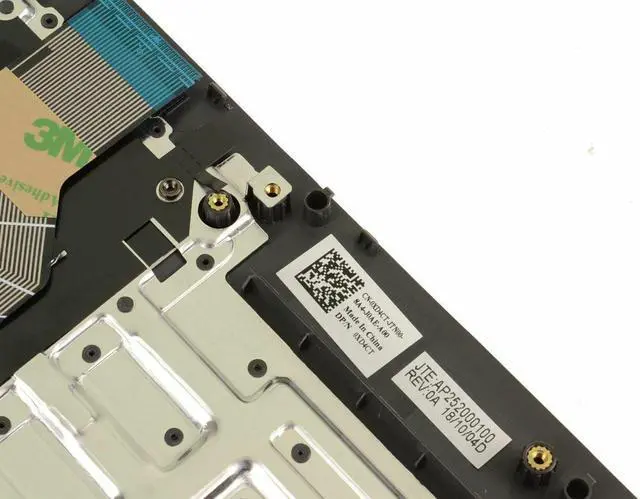 Alt view image 9 of 18 - US INTL Dell OEM Inspiron 7460 Palmrest US Intl Laptop Keyboard HW9PHXD4CT