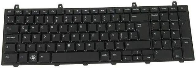Alt view image 3 of 4 - New Spanish Dell OEM Studio 1745 1747 1749 Laptop Keyboard Non-Backlit G977P
