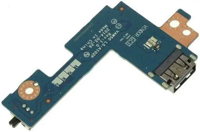 Alt view image 5 of 8 - Dell OEM Latitude E5540 WiFi Switch USB Port IO Circuit Board F15G3