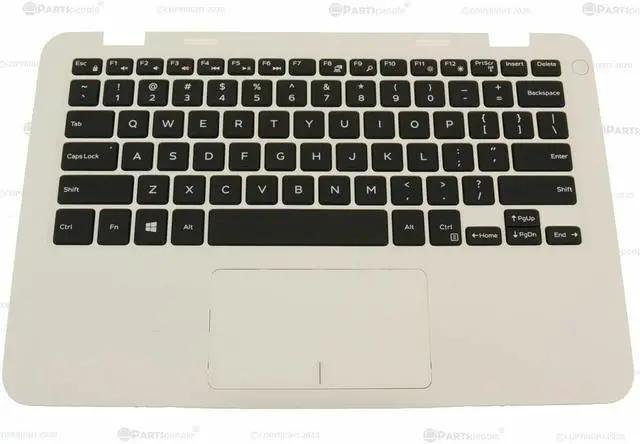 Alt view image 4 of 6 - New Dell OEM Inspiron 3180 Laptop Palmrest Touchpad Keyboard Assembly GJVR9