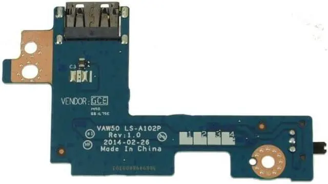 Alt view image 6 of 8 - Dell OEM Latitude E5540 WiFi Switch USB Port IO Circuit Board F15G3