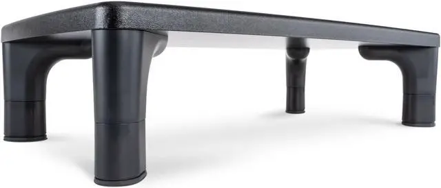Alt view image 5 of 10 - Allsop 32190 Hi-Lo Adjustable Monitor Stand, Black