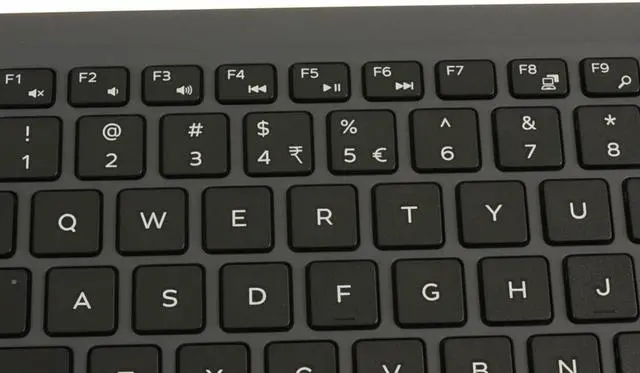 Alt view image 12 of 18 - US INTL Dell OEM Inspiron 7460 Palmrest US Intl Laptop Keyboard HW9PHXD4CT