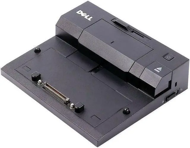 Alt view image 6 of 10 - Dell RMYTR Replicator E-Port 88 Pro3x Docking Station W/130W Adapter