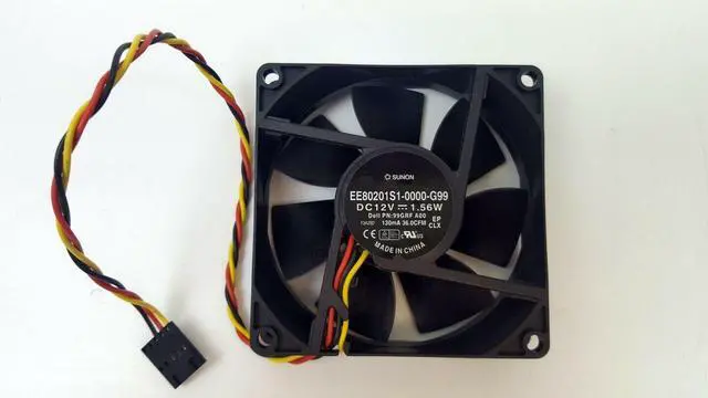 Alt view image 7 of 11 - DELL 99Grf 80 X20Mm 12V Fan Assembly For Optiplex 3010 Desktop