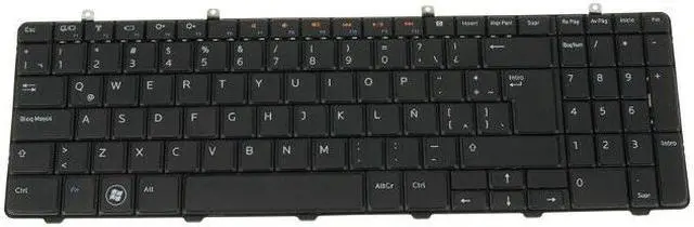 Alt view image 3 of 4 - New Spanish Dell OEM Inspiron 1564 Laptop Keyboard P83FP