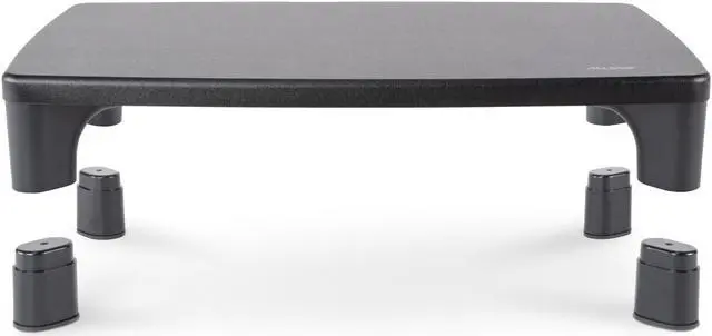 Alt view image 4 of 10 - Allsop 32190 Hi-Lo Adjustable Monitor Stand, Black