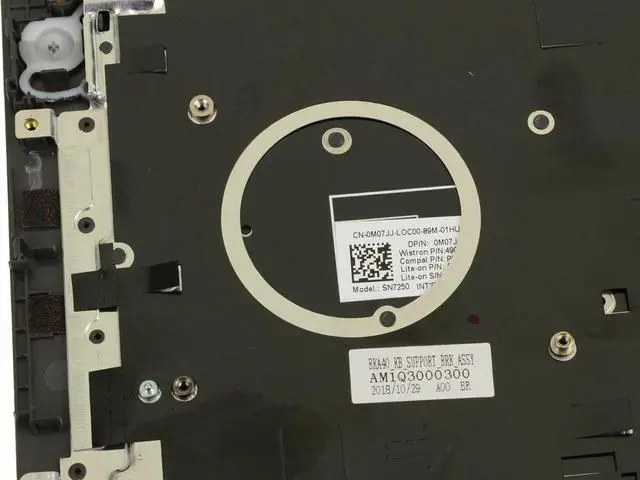 Alt view image 11 of 18 - US INTL Dell OEM Inspiron 7460 Palmrest US Intl Laptop Keyboard HW9PHXD4CT