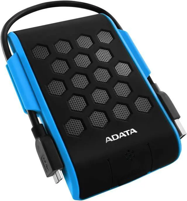 Alt view image 2 of 6 - ADATA Technology AHD720-2TU31-CBL Dashdrive Durable Hd720 2Tb Usb 3.1 External Hard Drive