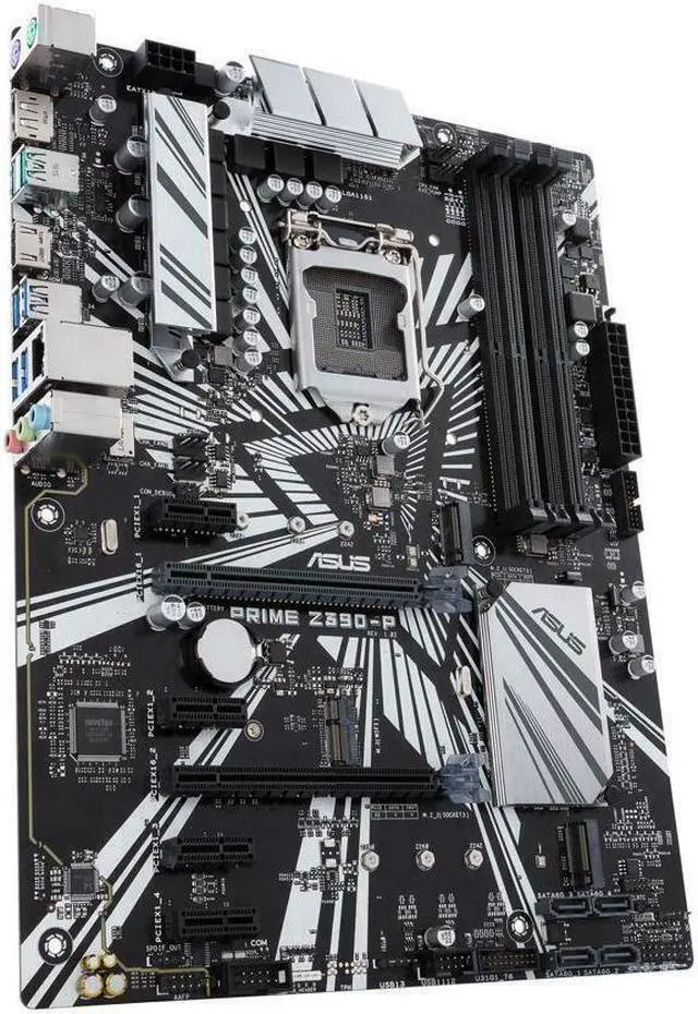Alt view image 2 of 6 - ASUS PRIME Z390-P Intel Z390 1151 LGA ATX M.2 Desktop Motherboard A