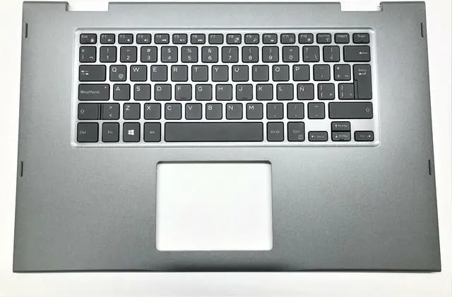 Alt view image 11 of 11 - Spanish Dell OEM Inspiron 5579 2-in-1 Palmrest Spanish BL Laptop Keyboard DC7RW