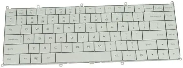 Alt view image 2 of 3 - New Silver Dell OEM Adamo 13 Keyboard N959M