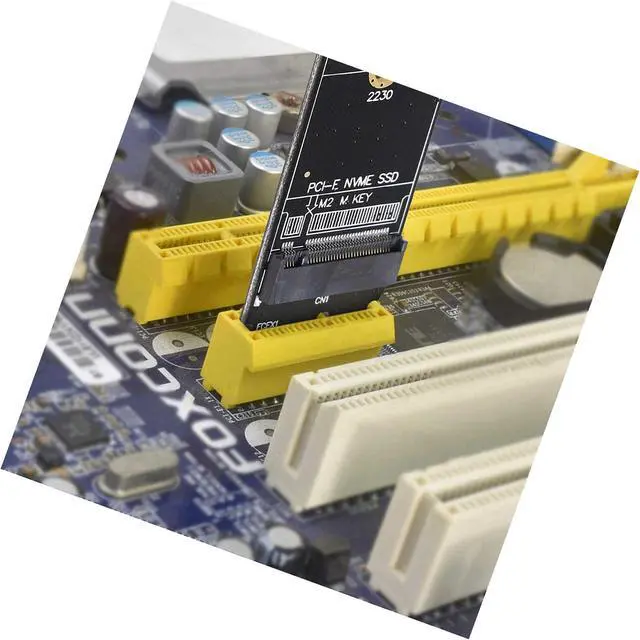 Alt view image 7 of 7 - Pci E X1 M.2 Adapter M.2(Ngff) M Key Ssd To Pci-E X1 Card M.2 Nvme To Pci Express Adapter For Samsung And Other M.2 Ssds With Pci-E (M-Key) Interface Type