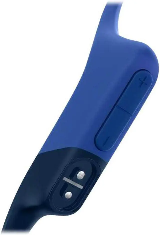 Alt view image 11 of 14 - AfterShokz AS800BE Aeropex Wireless Bone Conduction Headphones - Blue