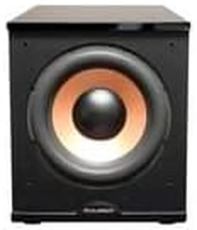 Alt view image 11 of 12 - BIC America H-100II 500-Watt Acoustech 12 Front-Firing Powered Subwoofer with Black Lacquer Top