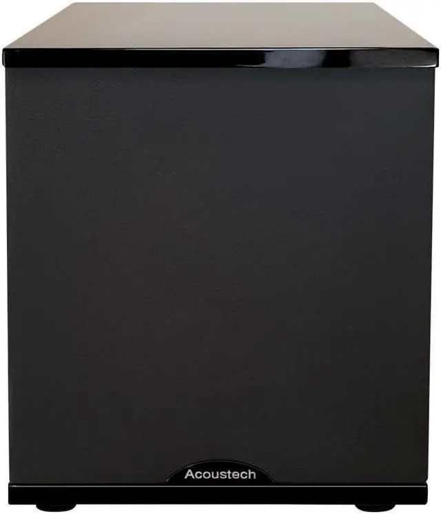 Alt view image 10 of 12 - BIC America H-100II 500-Watt Acoustech 12 Front-Firing Powered Subwoofer with Black Lacquer Top