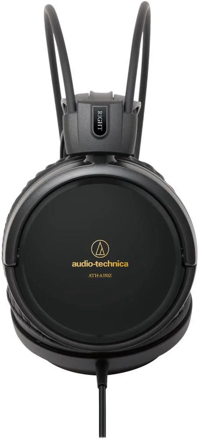 Alt view image 7 of 8 - AudioTechnica ATH-A550Z Art Monitor Over-Ear Closed-Back Dynamic Headphones (Black)