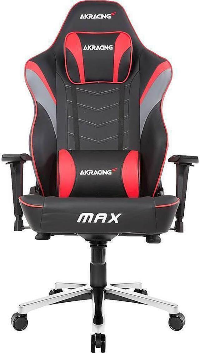 Alt view image 11 of 17 - AKRacing Masters Series Max Gaming Chair - Red (AK-MAX-RD)
