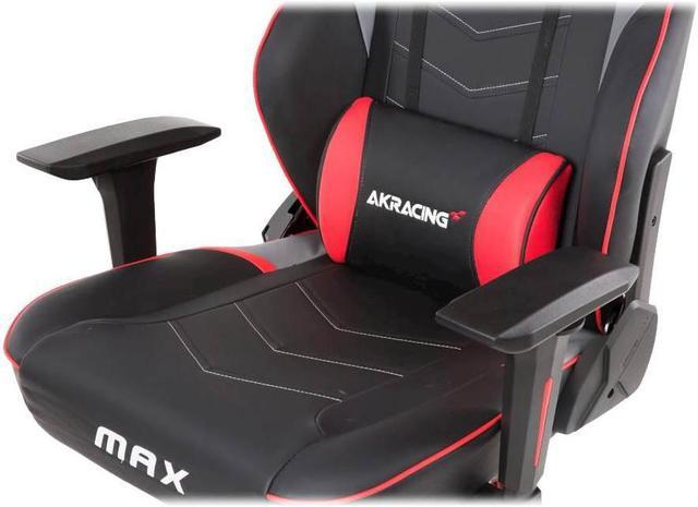 Alt view image 15 of 17 - AKRacing Masters Series Max Gaming Chair - Red (AK-MAX-RD)