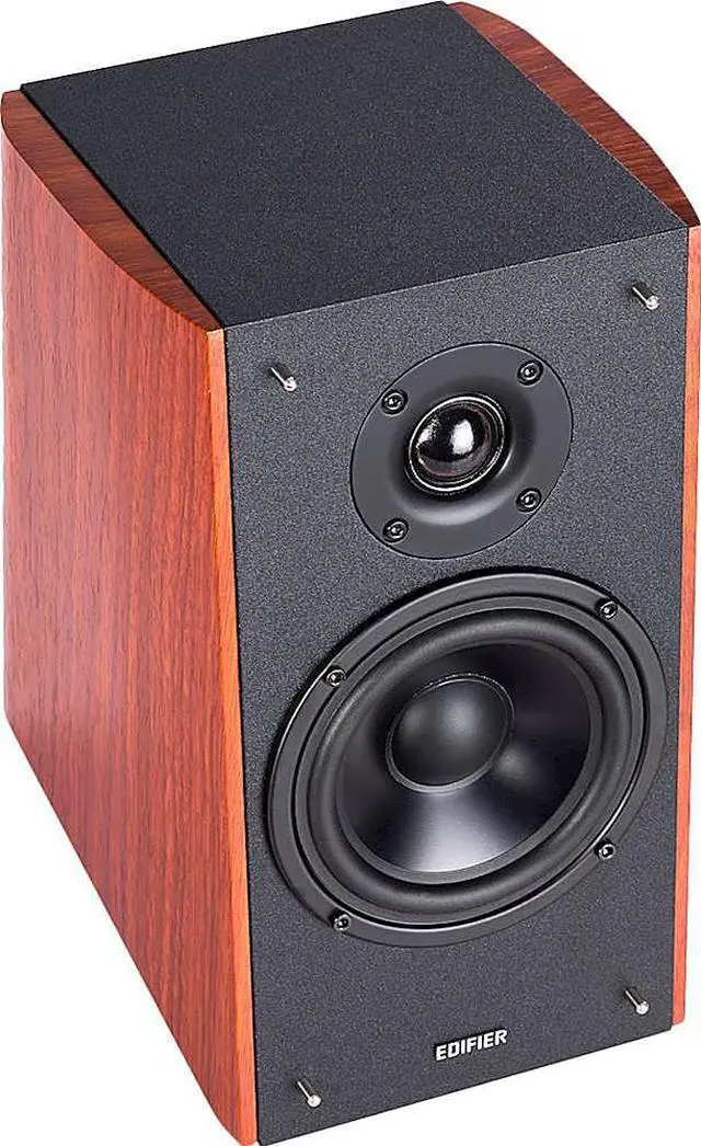 Alt view image 14 of 15 - Edifier R2000DB Powered Bluetooth Bookshelf Speakers - Near-Field Studio Monitors - Optical Input - 120 Watts RMS - Wood