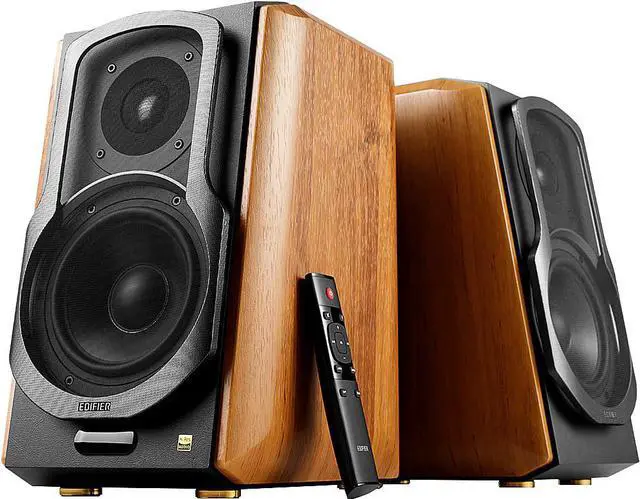 Alt view image 10 of 10 - Edifier S1000MKII Audiophile Active Bookshelf 2.0 Speakers