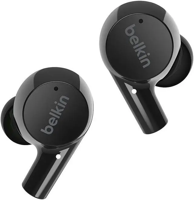 Alt view image 5 of 20 - Belkin SOUNDFORM Rise True Wireless Earbuds AUC004BTBK