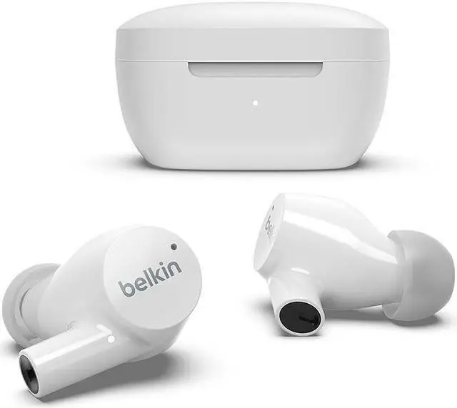 Alt view image 4 of 20 - New Belkin Auc004Btwh Soundform Rise True Wireless Earbuds