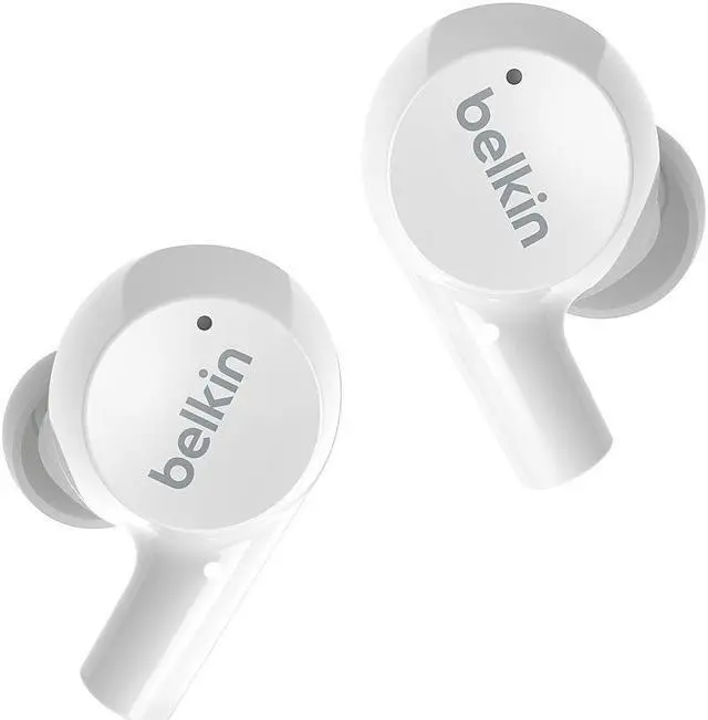Alt view image 6 of 20 - New Belkin Auc004Btwh Soundform Rise True Wireless Earbuds