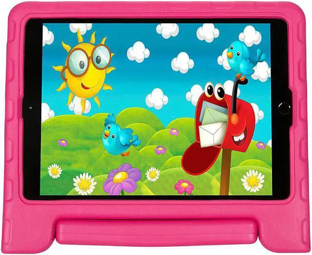 Alt view image 3 of 9 - Targus Kids THD51208GL Carrying Case (Folio) for 10.2" to 10.5" Apple iPad Tablet - Pink