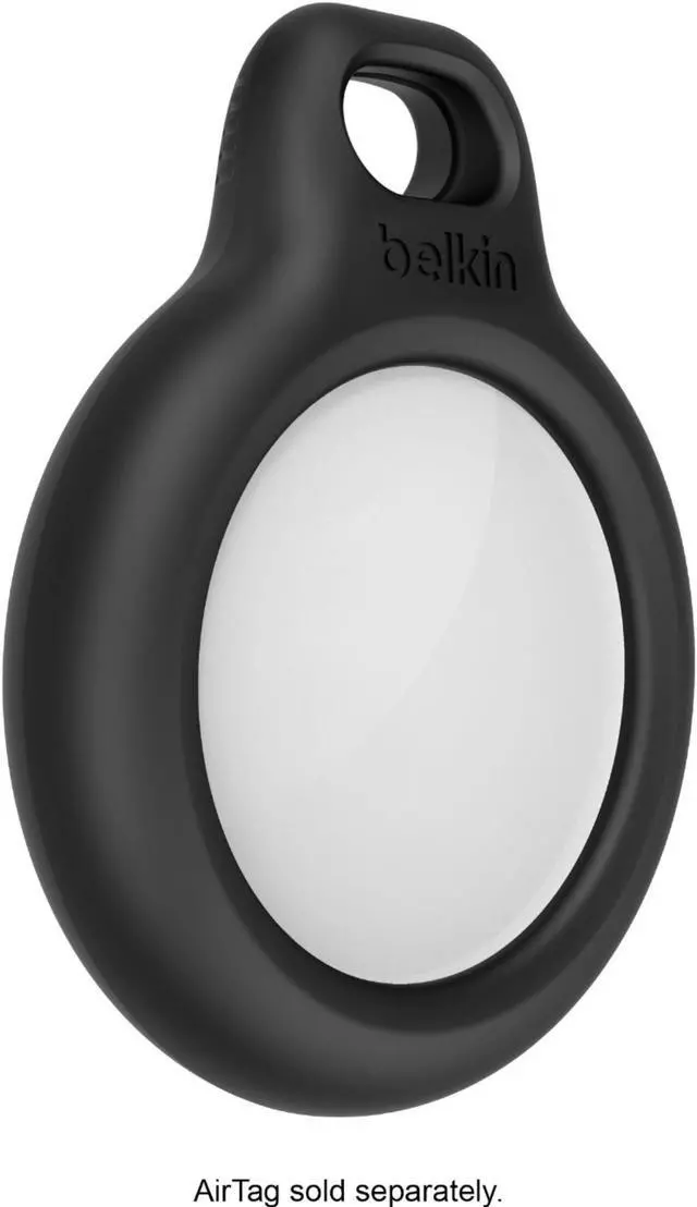 Alt view image 6 of 16 - Belkin Secure Holder with Key Ring for AirTag F8W973BTBLK
