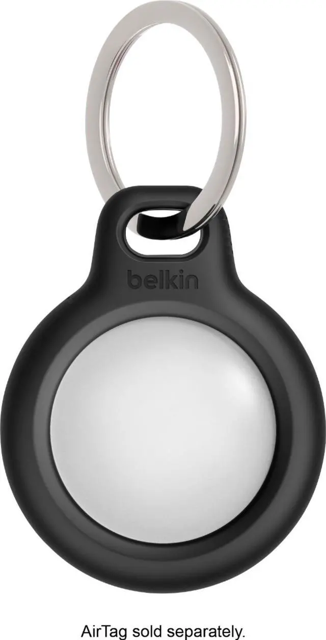 Alt view image 8 of 16 - Belkin Secure Holder with Key Ring for AirTag F8W973BTBLK
