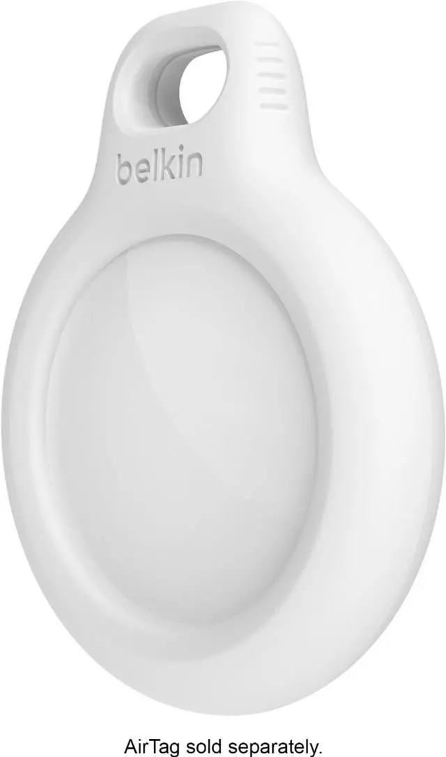 Alt view image 7 of 19 - Belkin Secure Holder with Key Ring for AirTag F8W973BTWHT